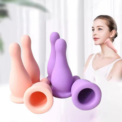 Silicone Face Cupping Set