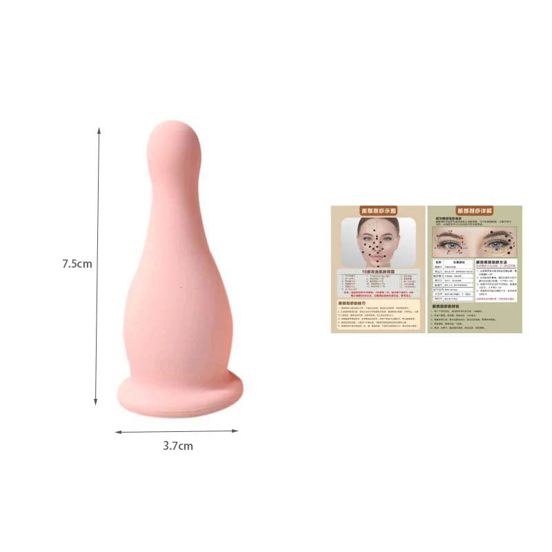 Silicone Face Cupping Set