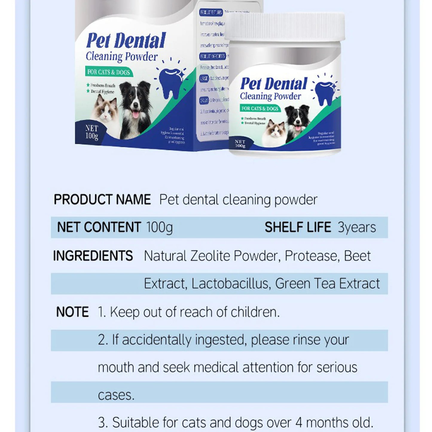 MintMuzzle™ Dental Powder