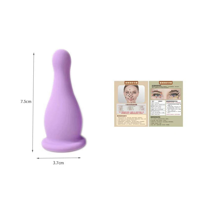Silicone Face Cupping Set