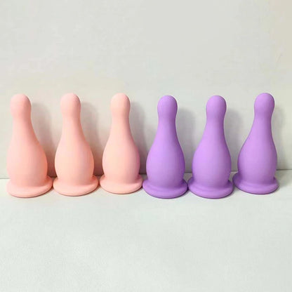 Silicone Face Cupping Set