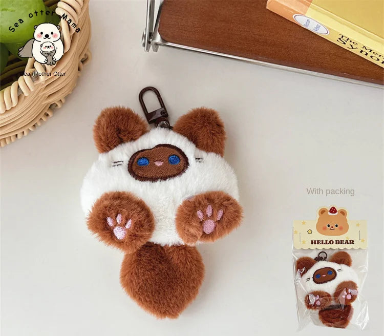 Kitty Cuddle Keychain