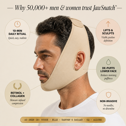 Reveal your best jawline in ten minutes a day.