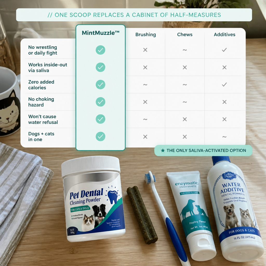 MintMuzzle™ Dental Powder